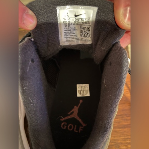 Nike Jordan Golf Playoff 12s - Picture 2 of 7